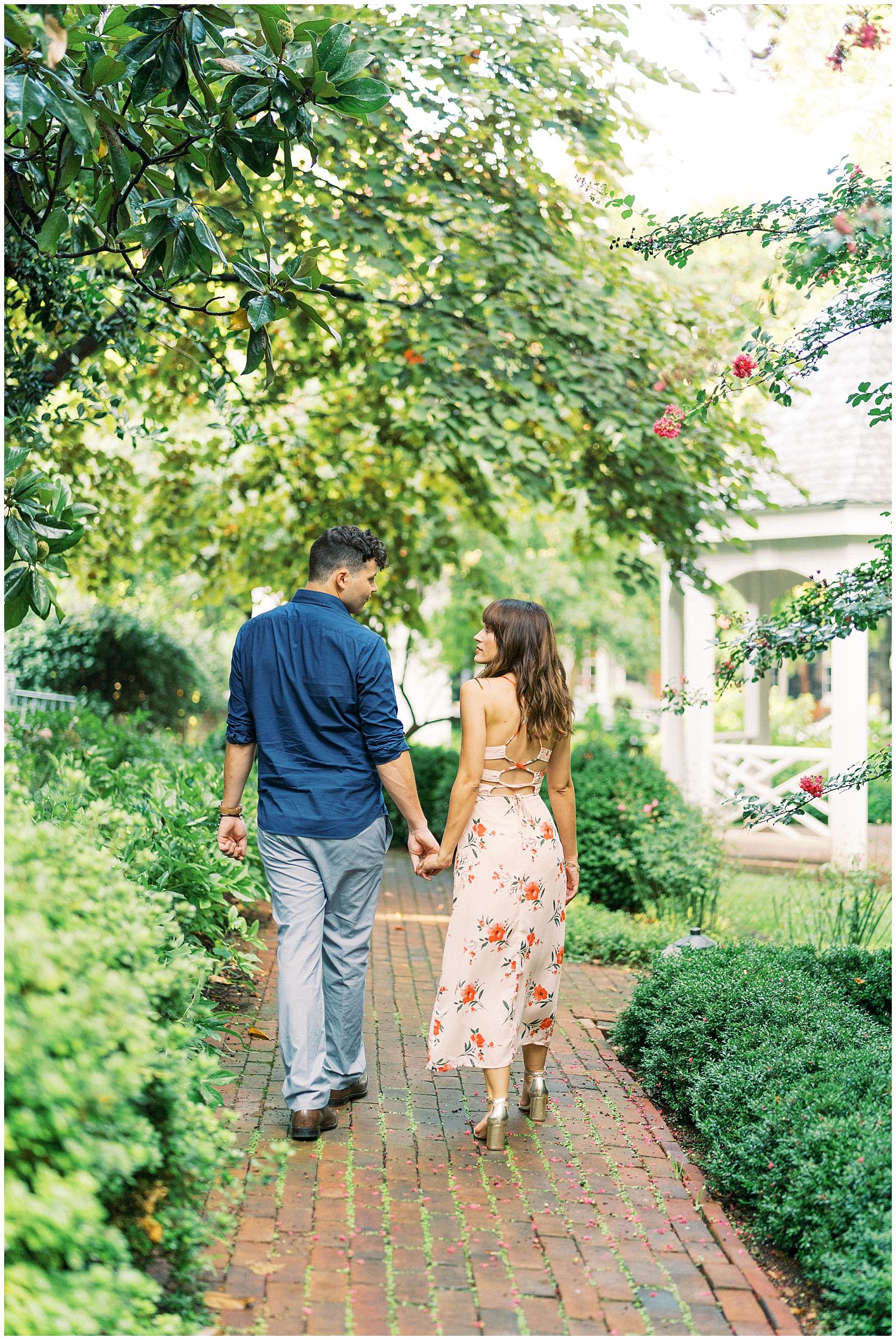 Old Town Alexandria engagement session photography