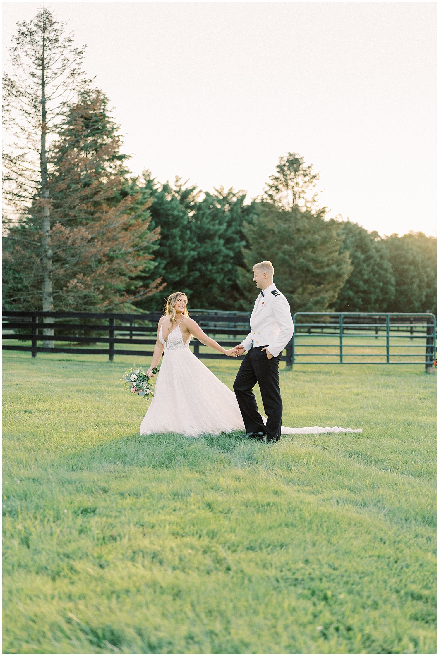 Bride and groom portraits at 8 Chains North Winery