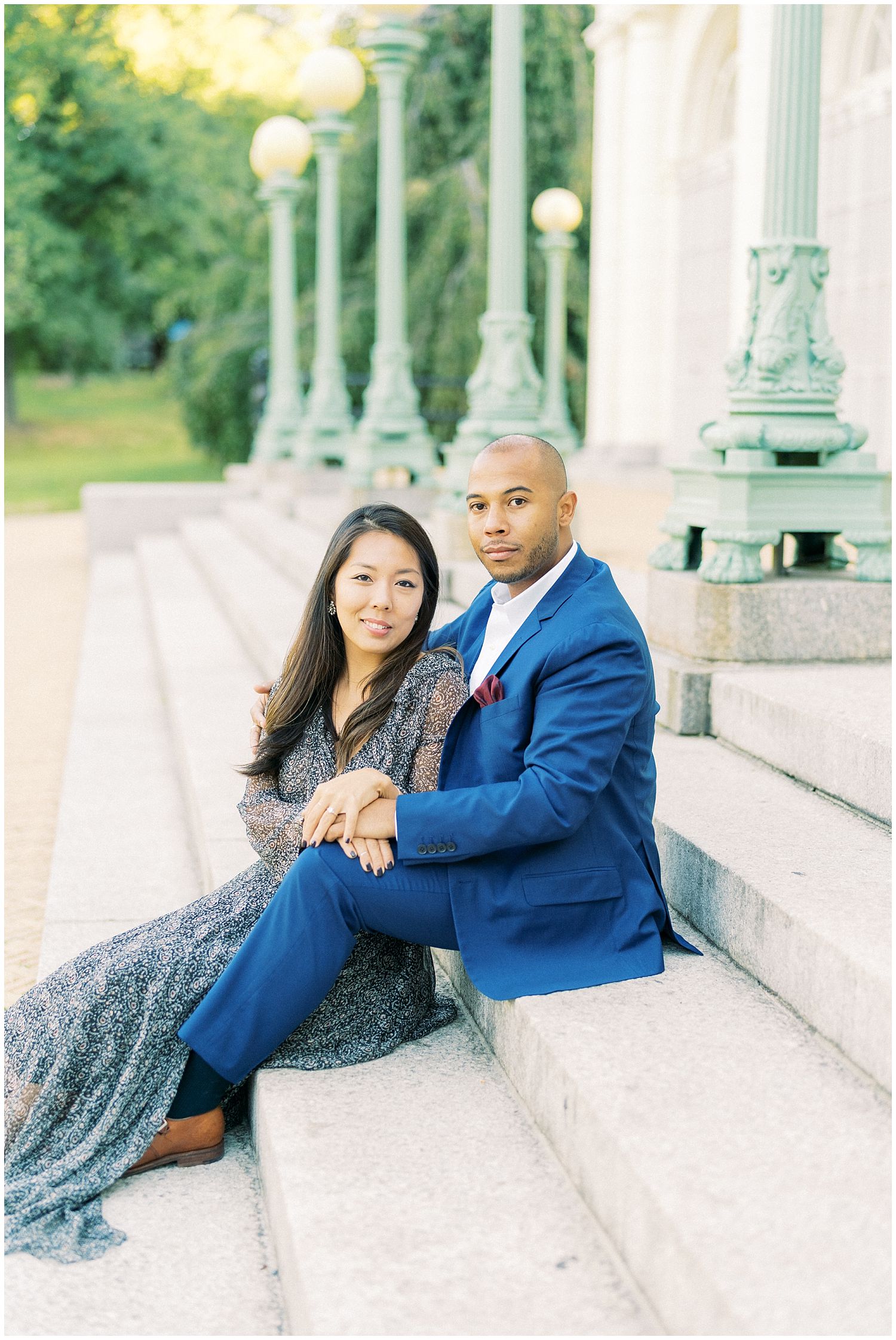 Prospect Park Brooklyn NY engagement session