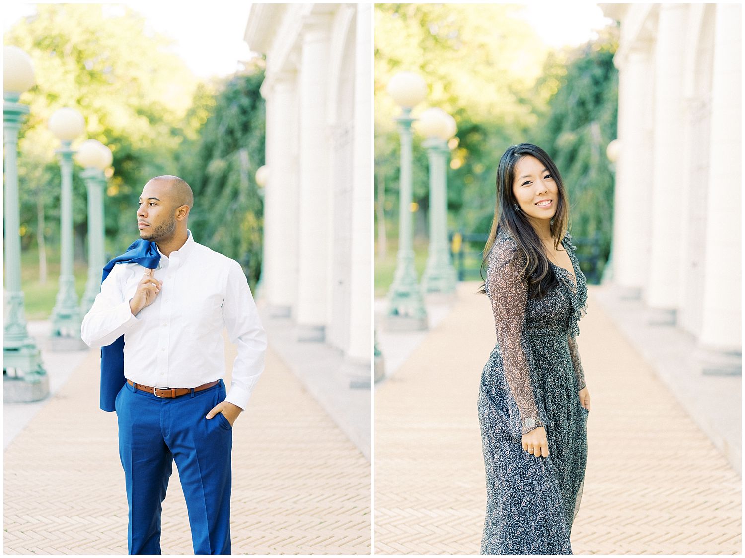 Prospect Park Brooklyn NY engagement session