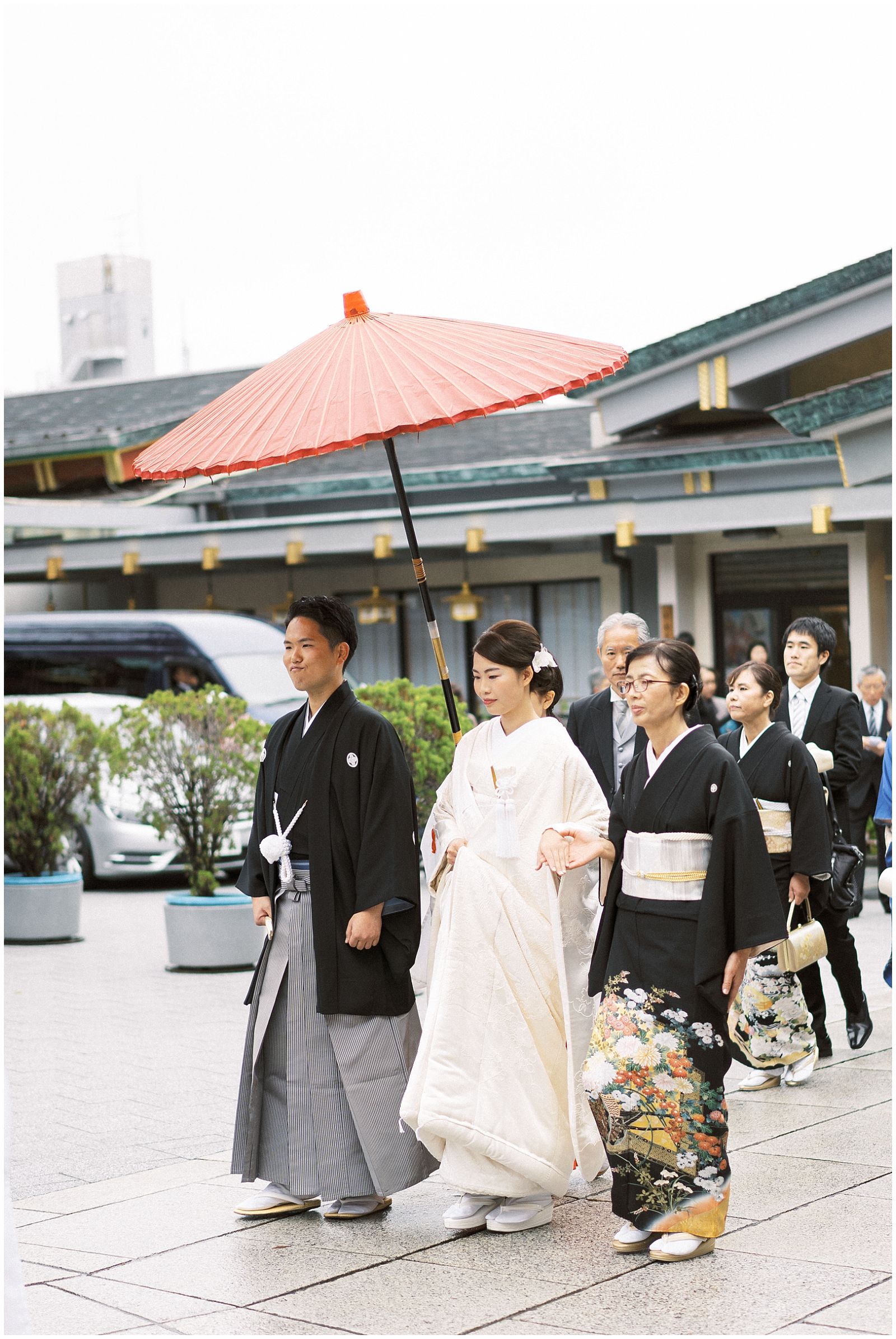 Traditional Japanese wedding in Tokyo