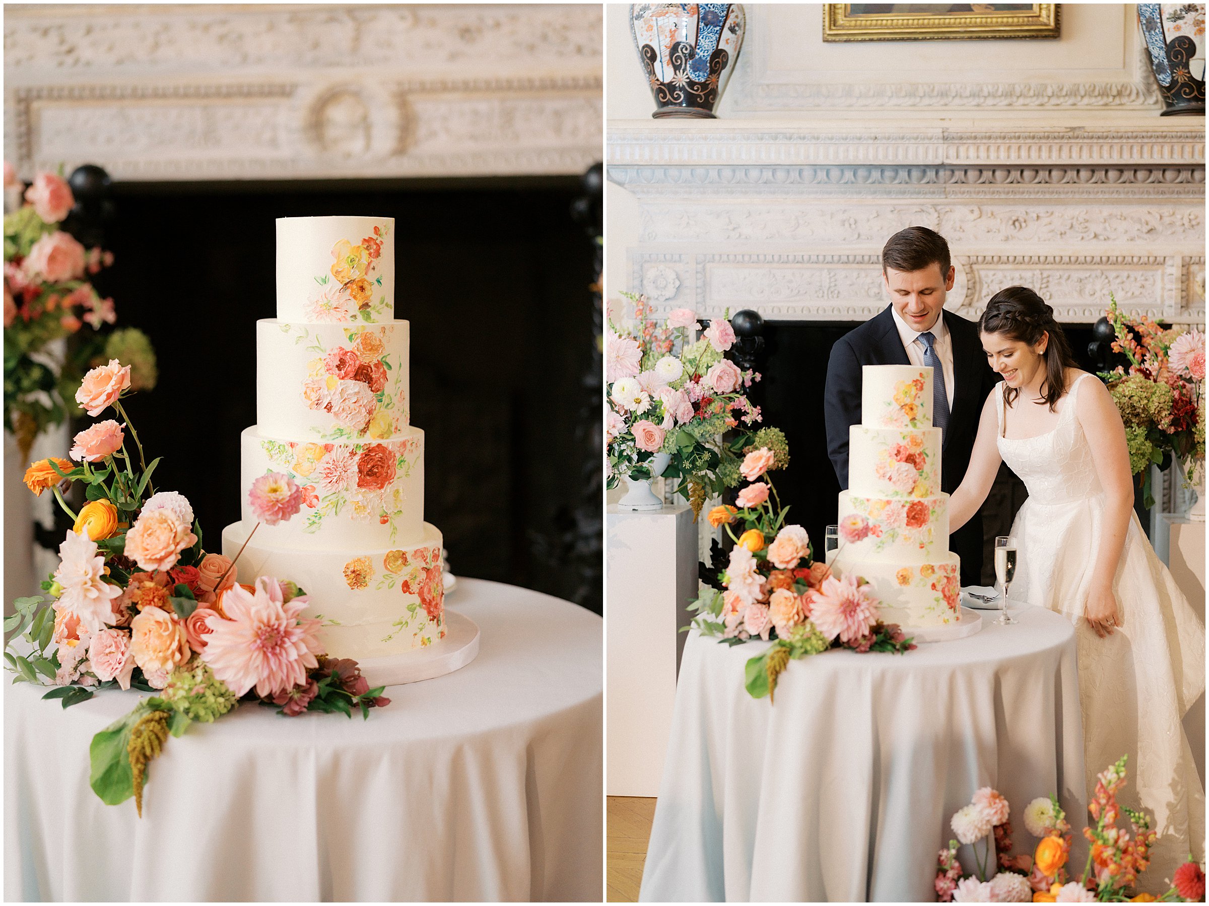 Wedding reception at Larz Anderson House in Washington DC