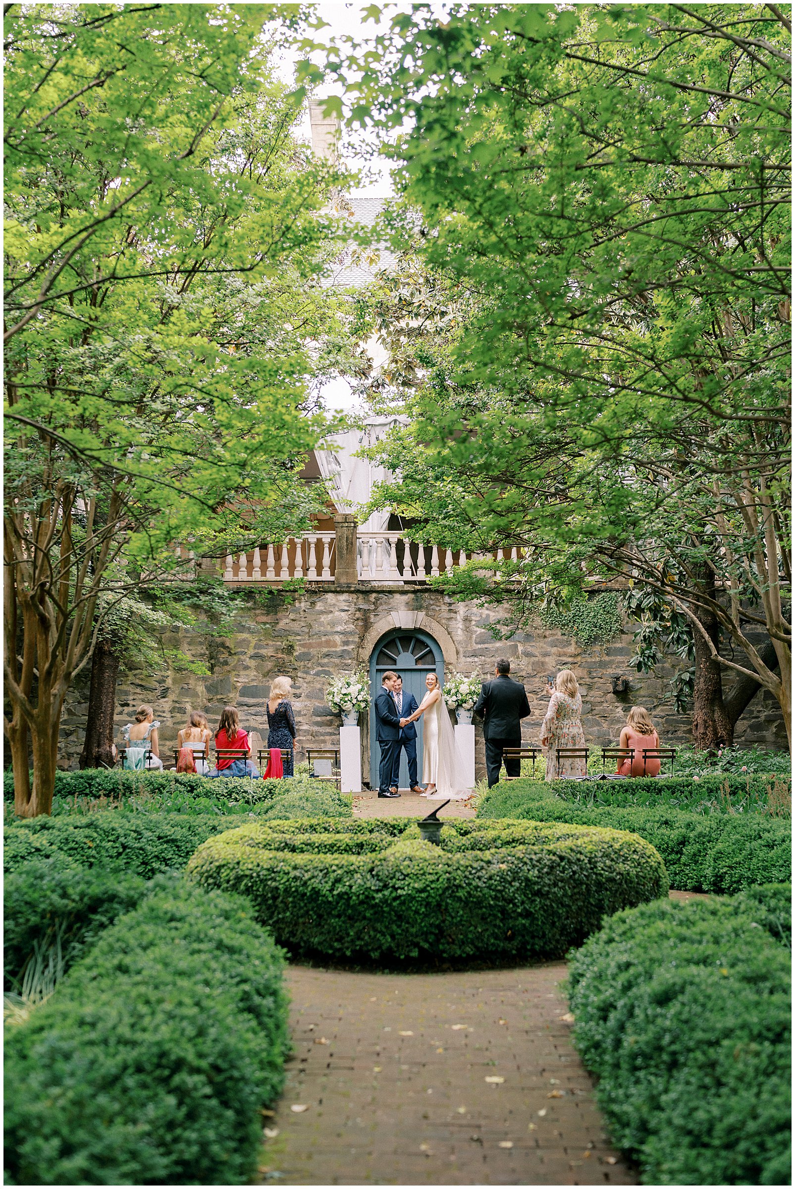 Carlyle House elopement photography in Old Town Alexandria