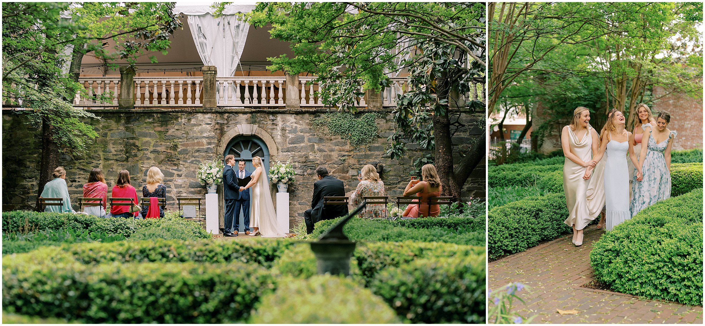 Carlyle House elopement photography in Old Town Alexandria