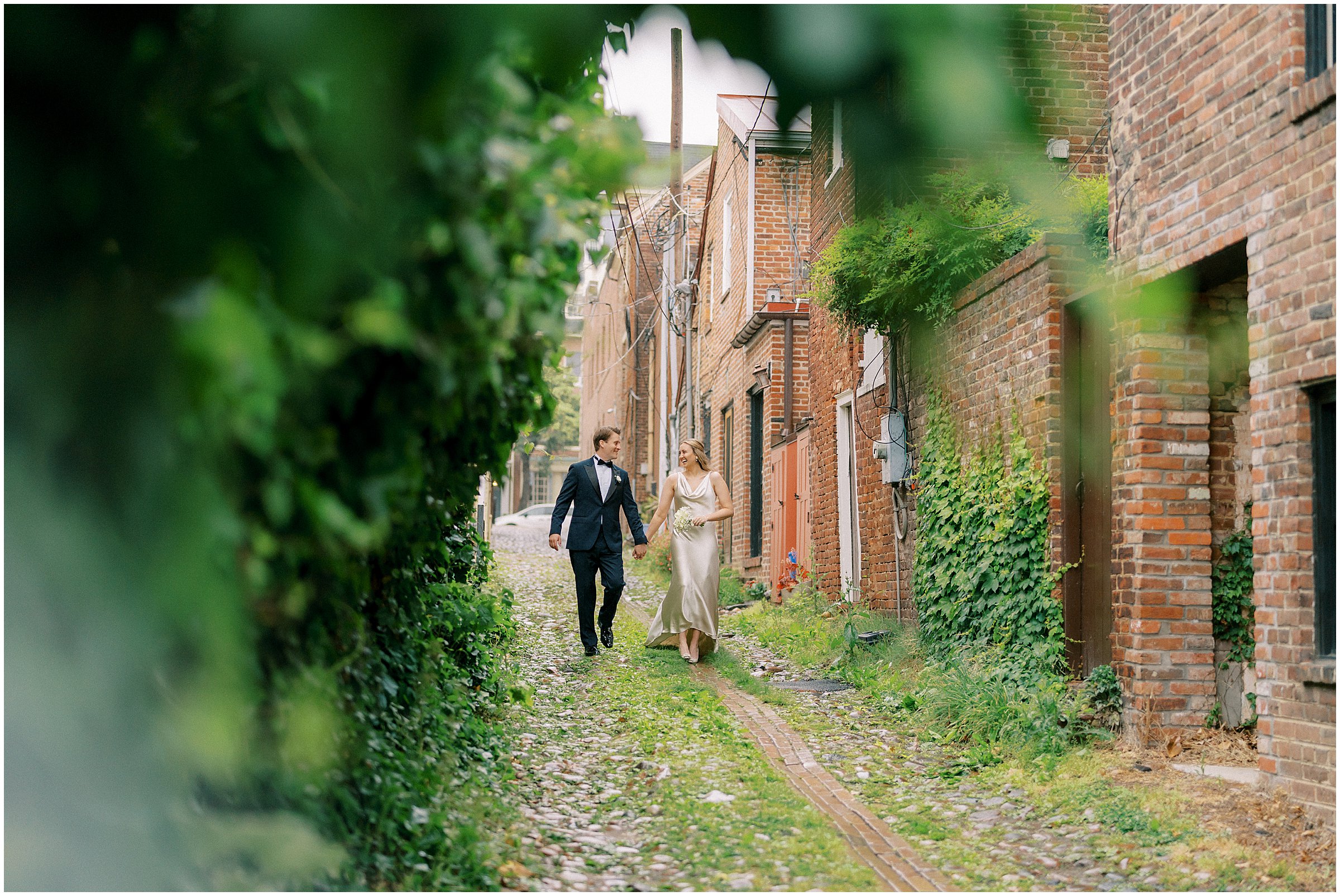 Old Town Alexandria fine art wedding photography