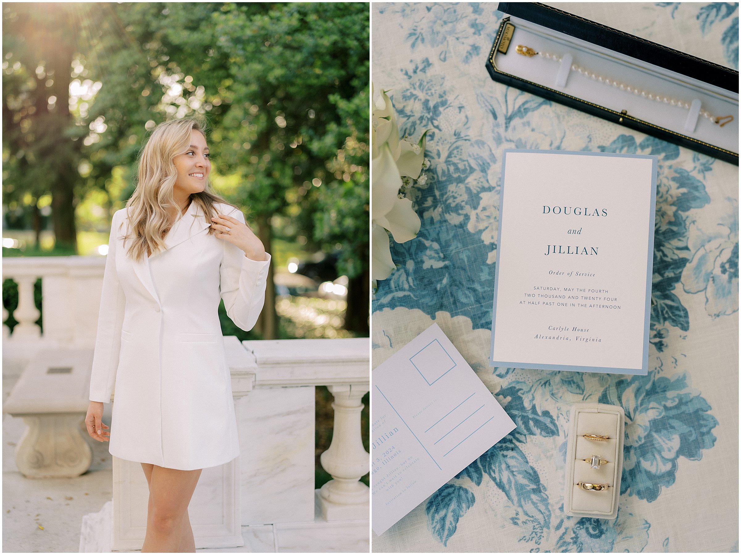 DC Courthouse Elopement Bridal Portrait